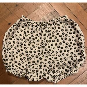 BONTON Paris cheeta print bloomer shorts, size 18 months, toddler shorts